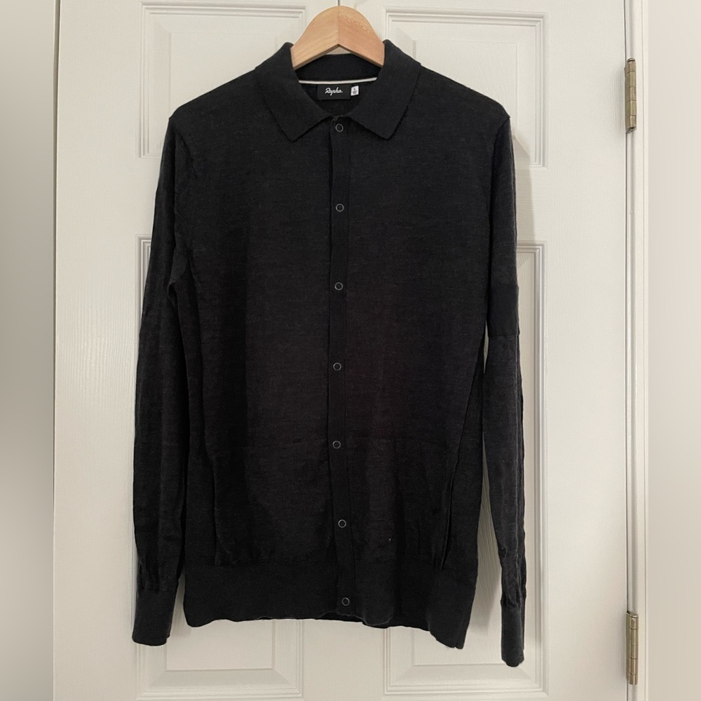Rapha Merino Wool Button Down Sweater - image 5